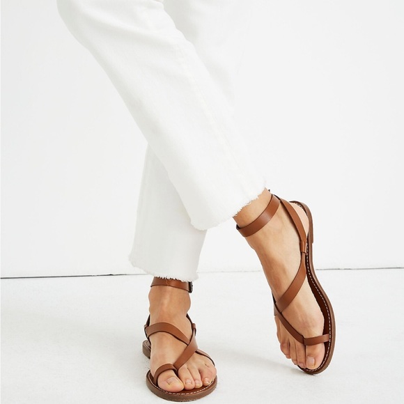 Madewell High-Rise Slim Boyjean in Tile White - Picture 4 of 9